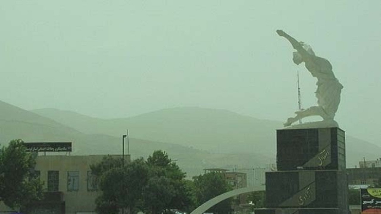 کیفیت هوای ۶ شهر کردستان در شرایط ناسالم