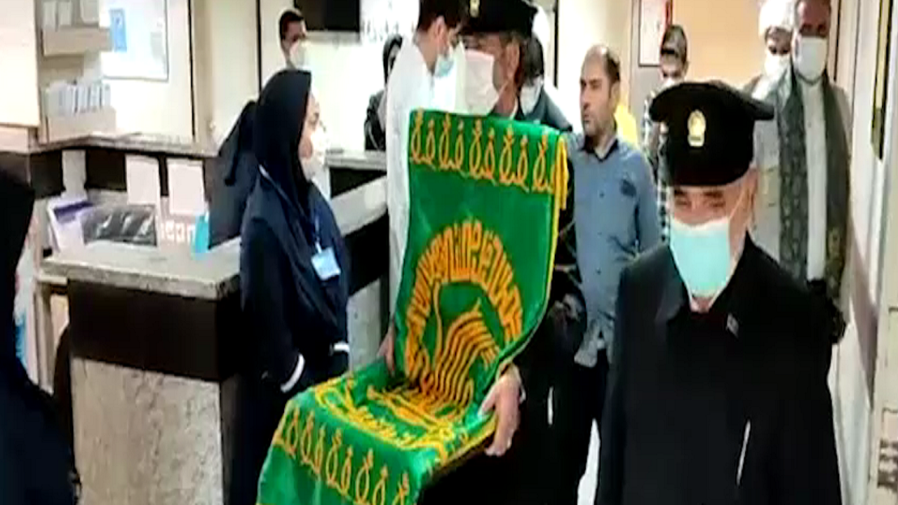 کاروان زیر سایه خورشید به گرمسار رسید