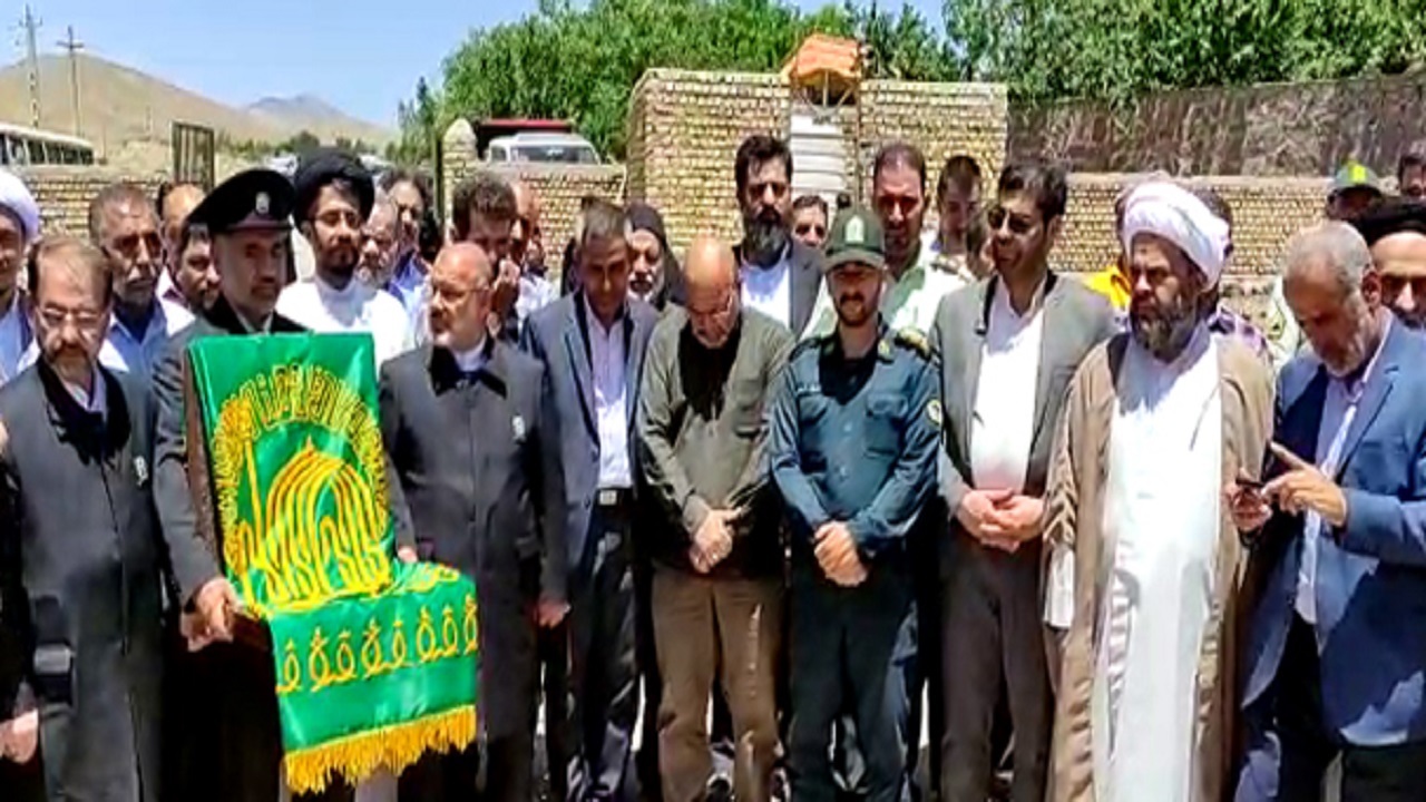 شمیم عطر رضوی در بخش خلجستان قم وزید