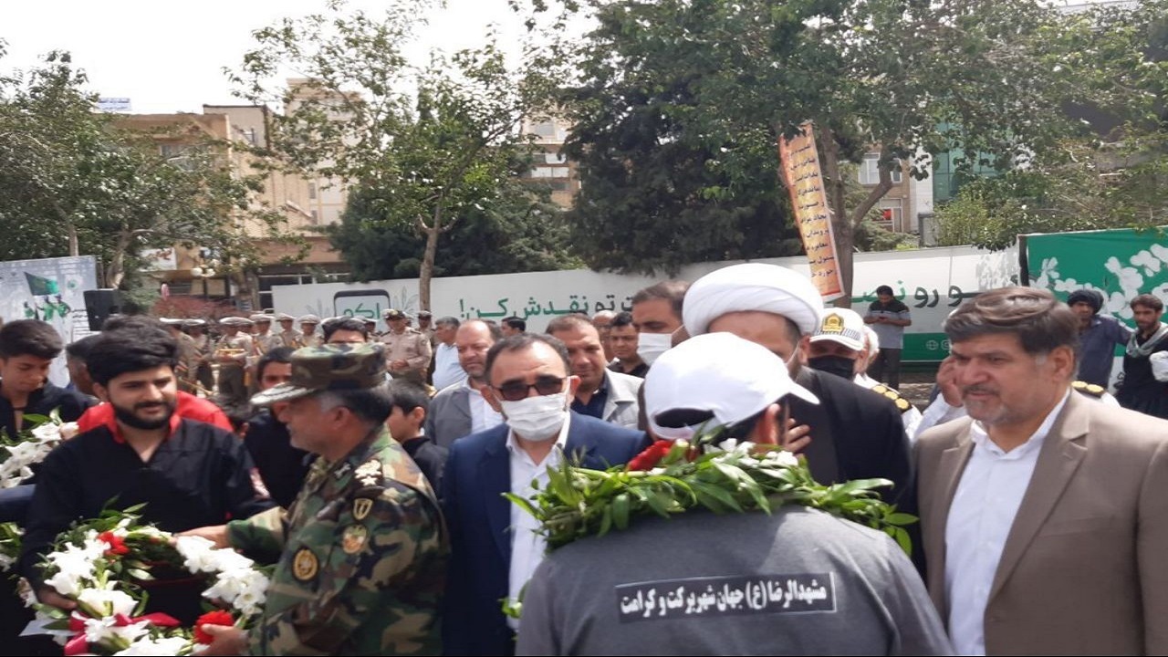 کاروان جاده ولایت وارد مشهد شد