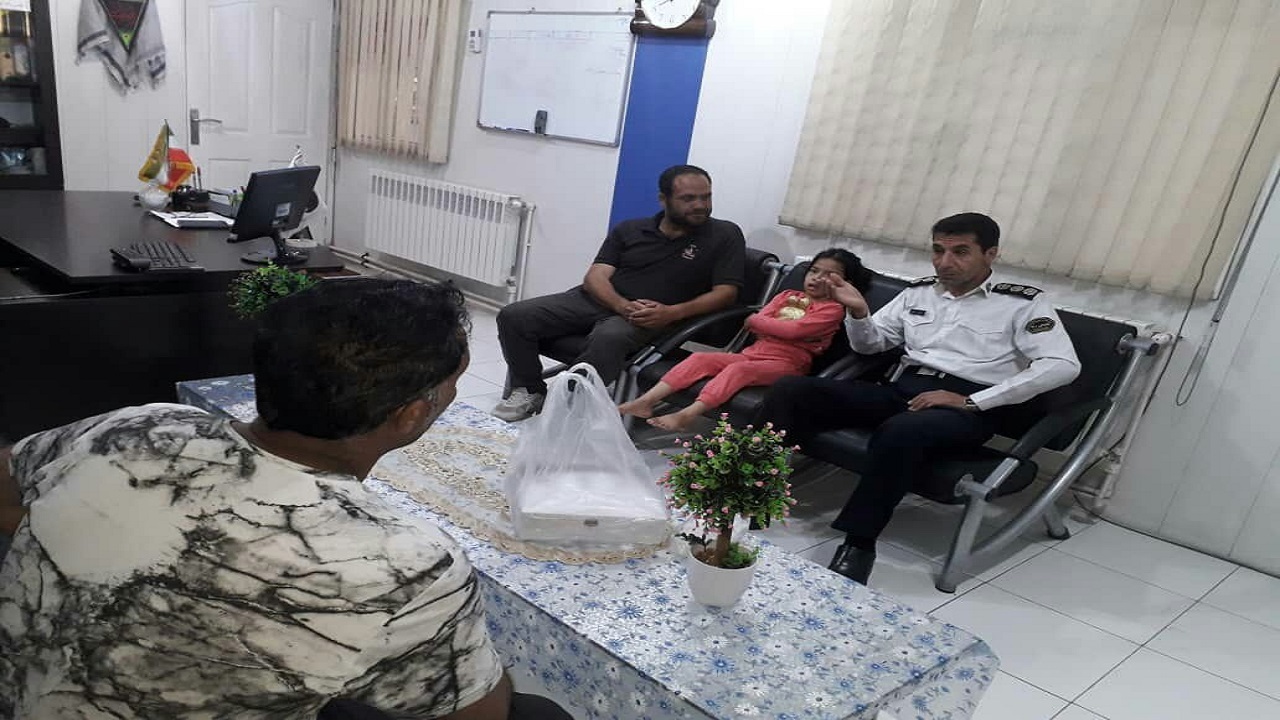 مأمور پلیس راه زنجان؛ فرشته نجات کودک ۷ ساله