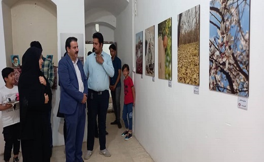 افتتاح نمایشگاه عکس هنرمندان در تفت