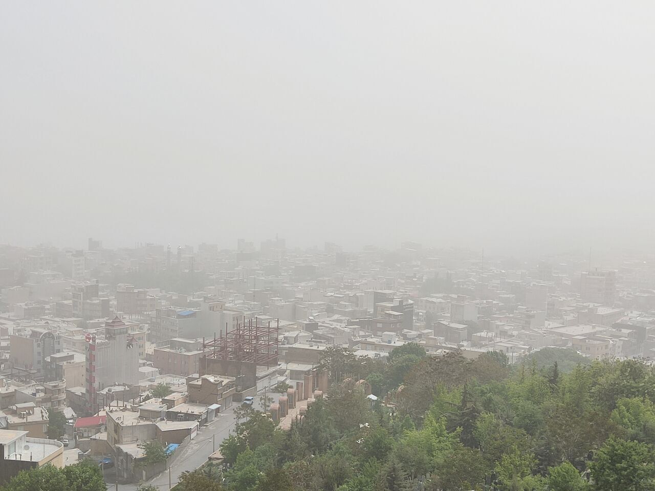 گرد و غبار میهمان ناخوانده استان همدان