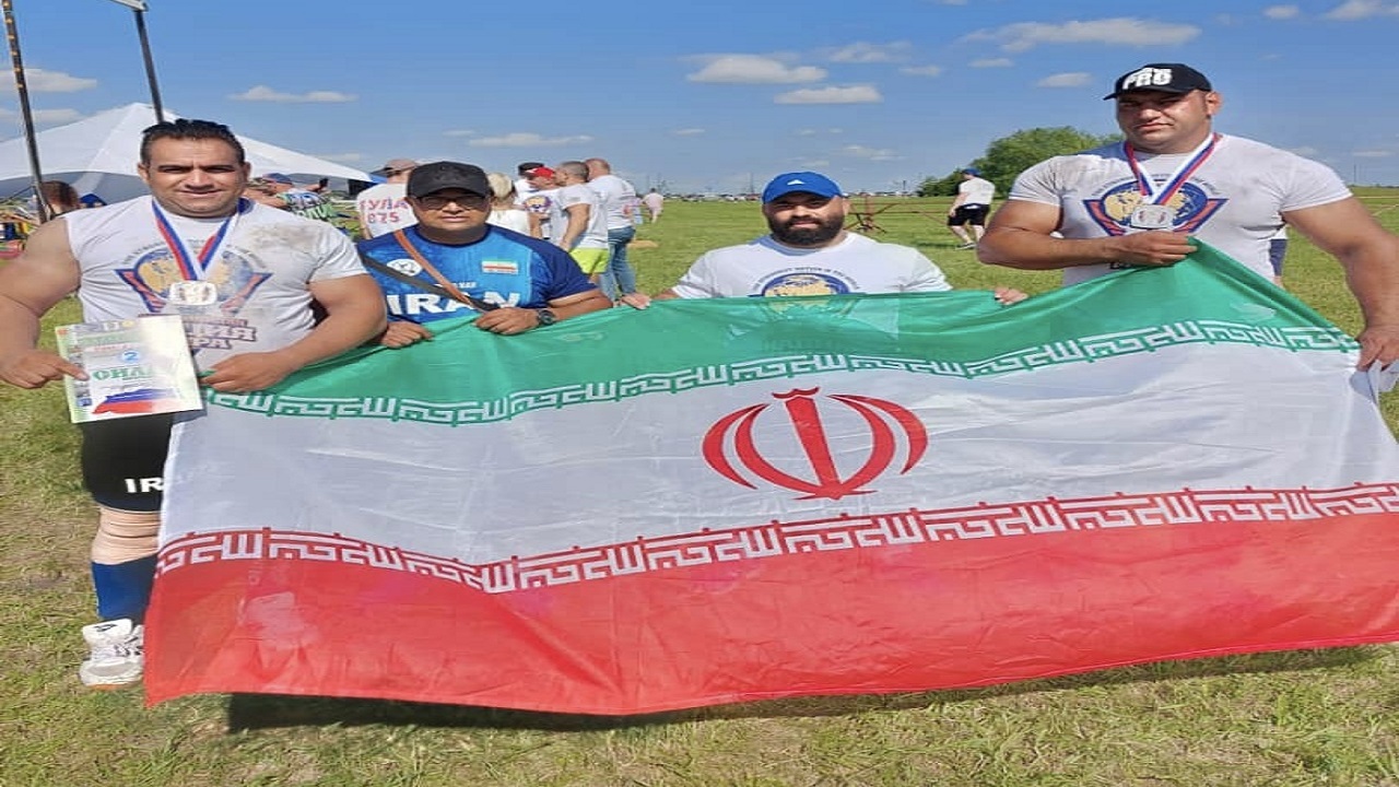 نایب قهرمانی ایران در مسابقات قوی ترین مردان روسیه