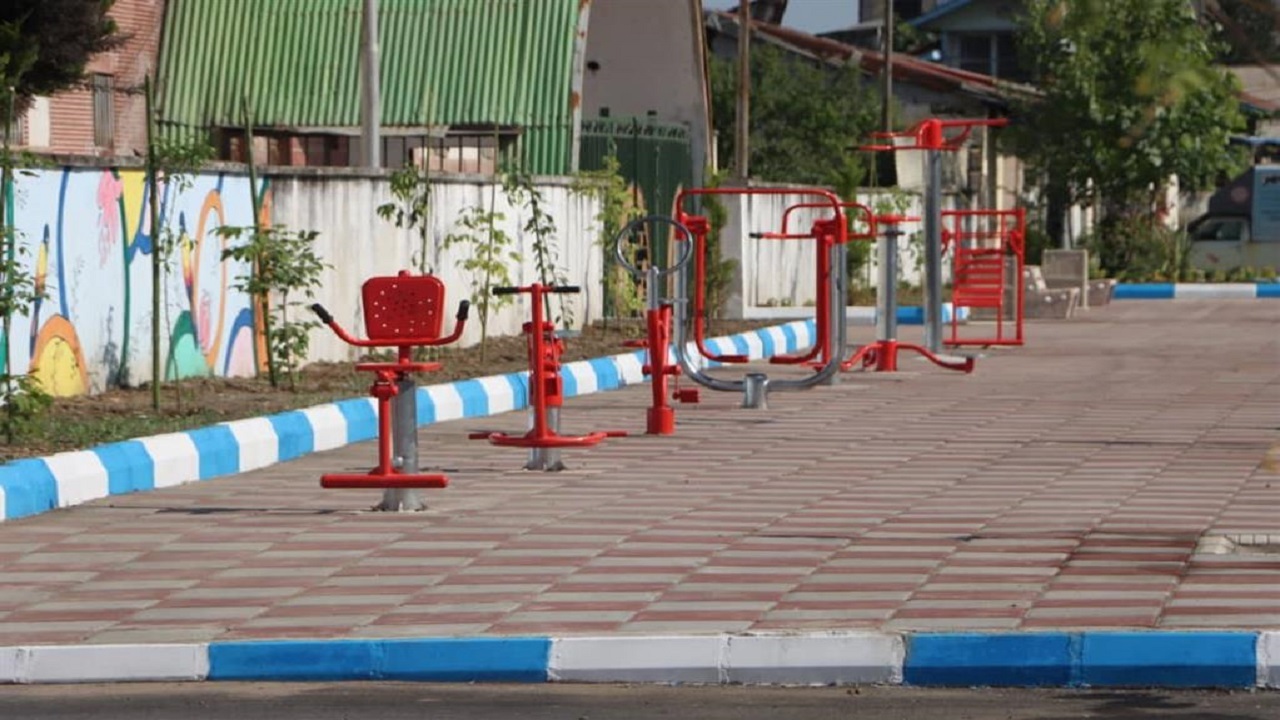 افتتاح پارک در نخودچر رشت