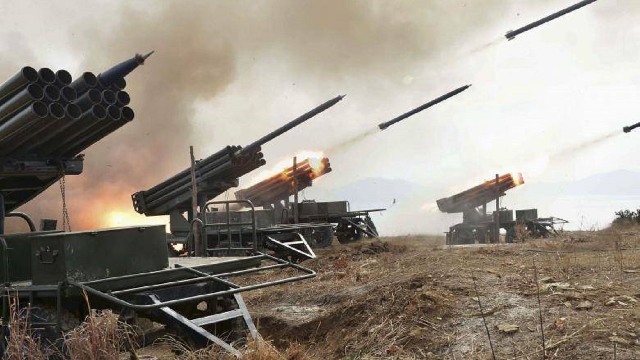 کره شمالی چندین راکت شلیک کرد