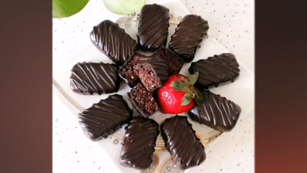 طرز تهیه شکلات خانگی با مواد اولیه مقوی + فیلم