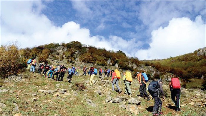 کوهپیمایی کوهنوردان