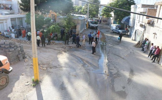بازگشایی آخرین گره ترافیکی خیابان یقین بجنورد
