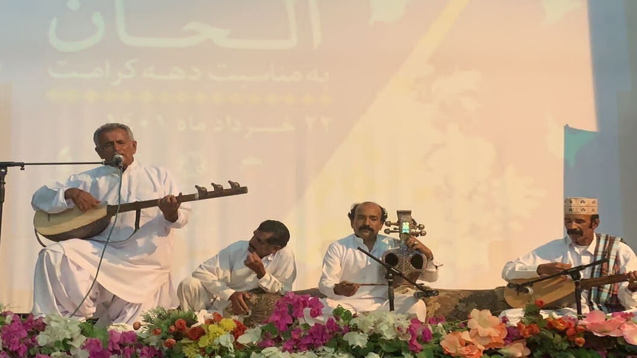 جشنواره موسیقی حماسی "الحان" در چابهار برگزار شد