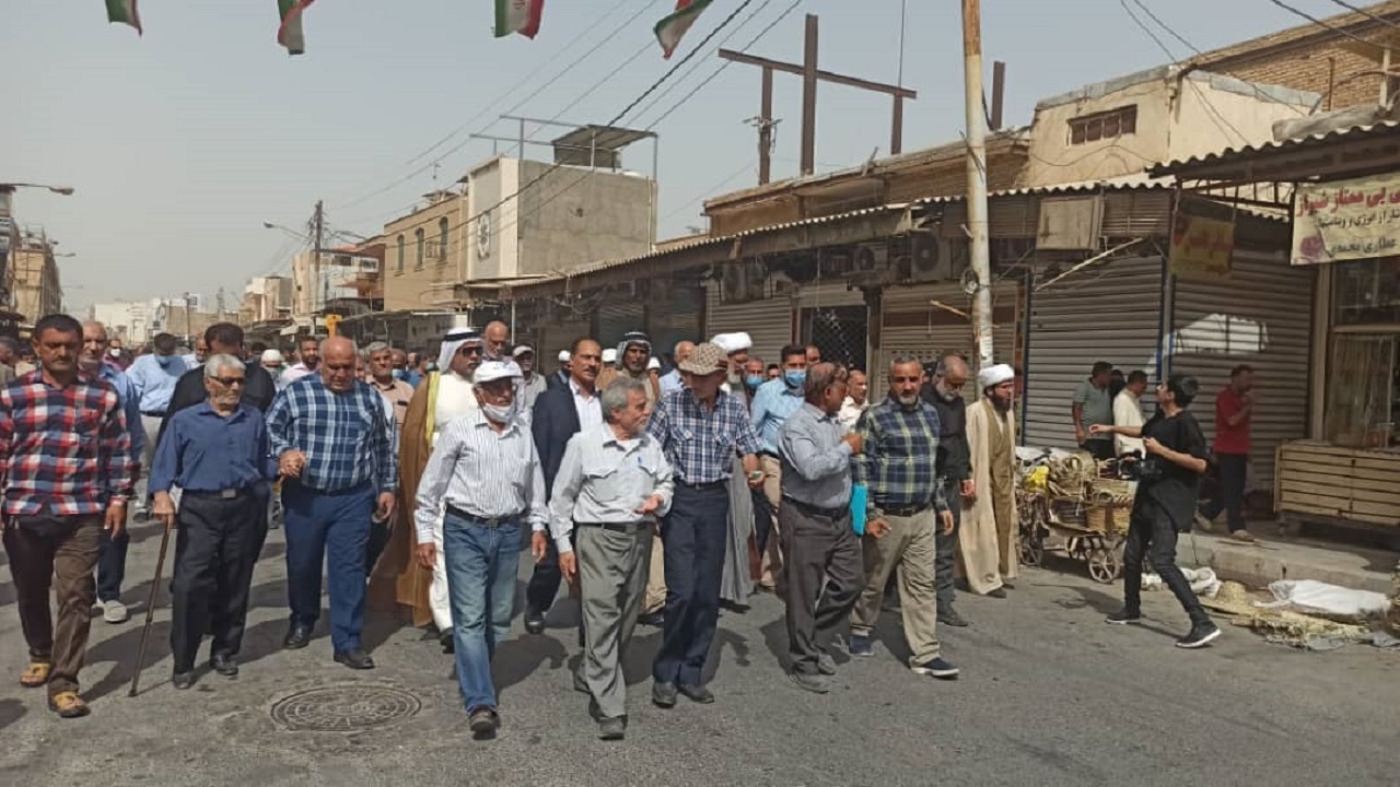 تشییع نماینده سابق آبادان