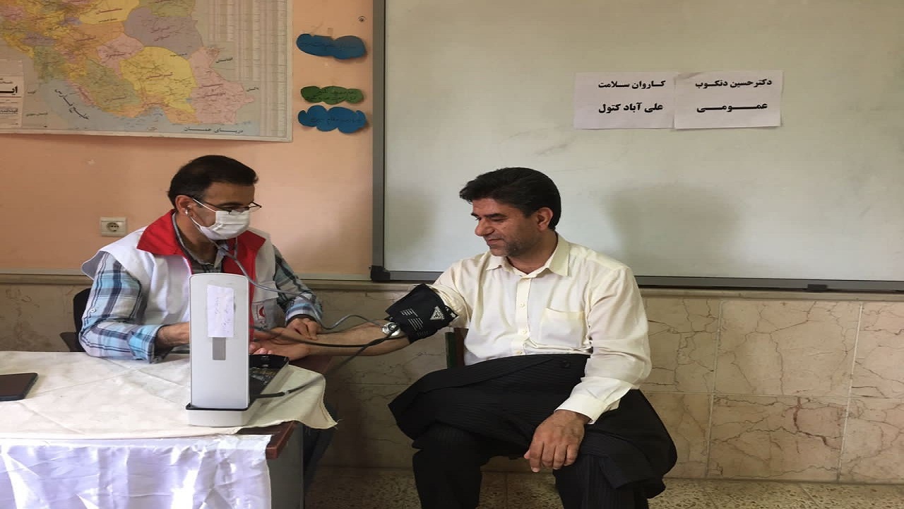اعزام ششمین کاروان سلامت هلال احمر گلستان به مناطق کم برخوردار