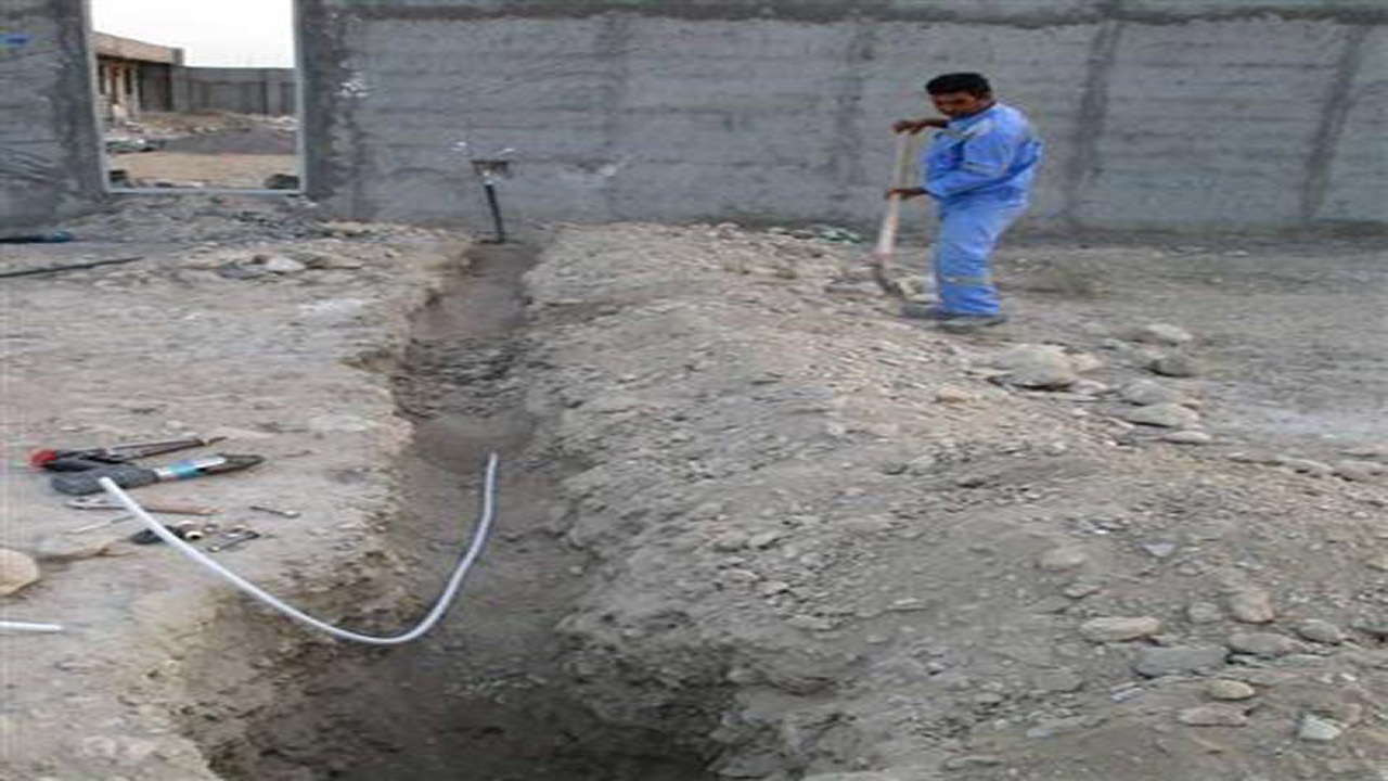 ۴۵ خانوار روستای دكل پهن خمیر از  آب شرب بهره مند شدند