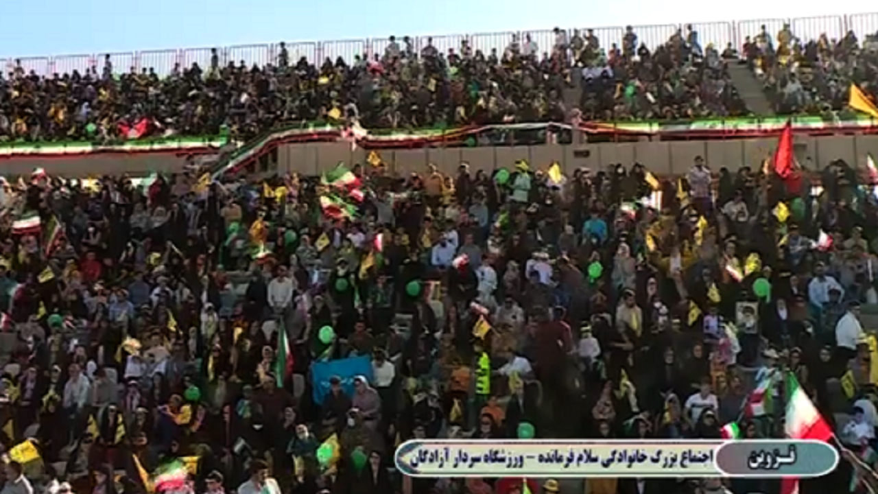 سلام فرمانده و اجتماع باشکوه دهه نودی‌ها در قزوین