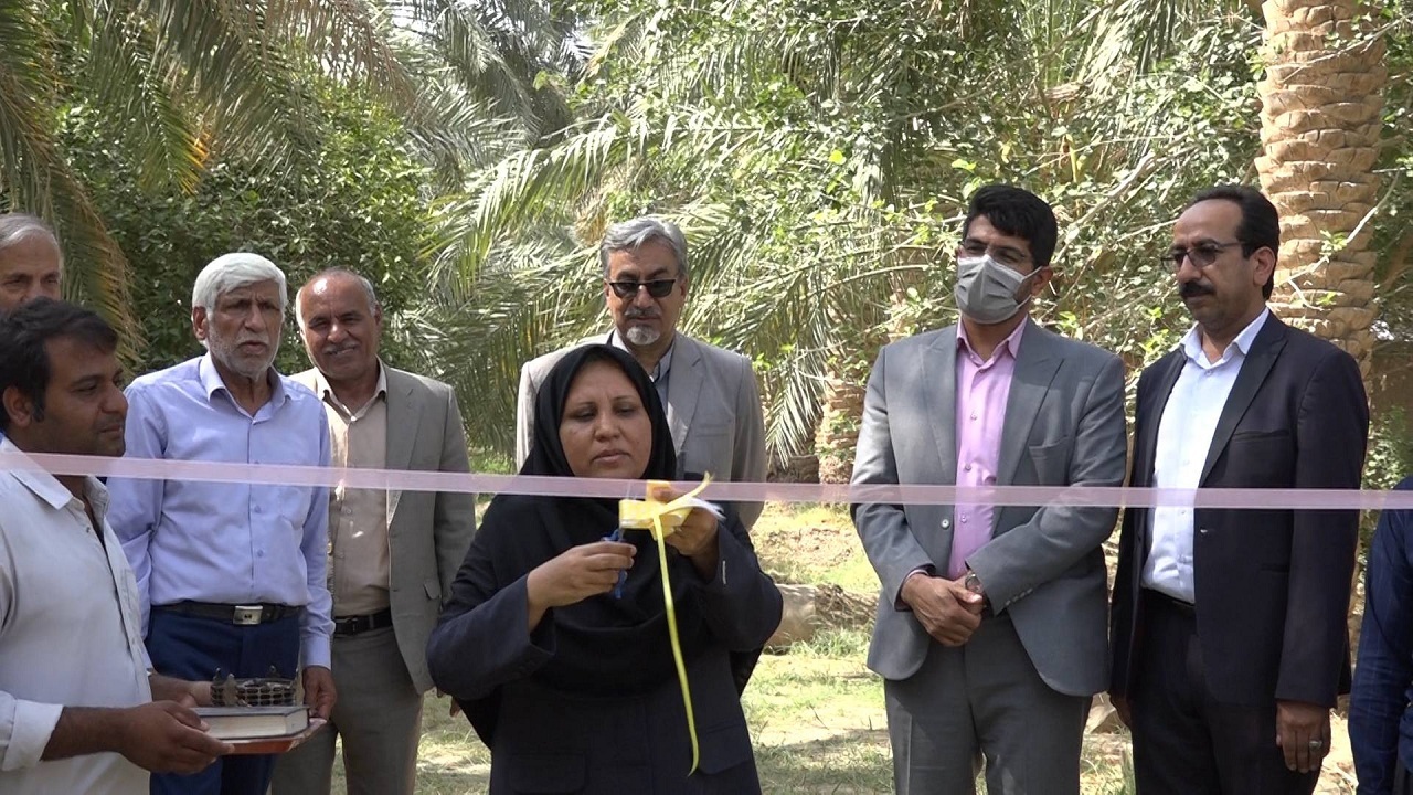بهره برداری از دو طرح کشاورزی در فهرج