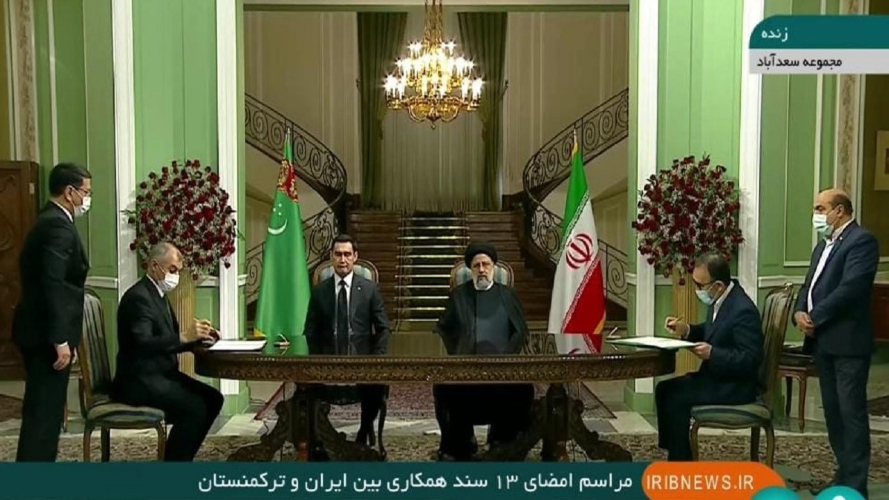 امضای یادداشت تفاهم همکاری بین خراسان رضوی و ترکمنستان