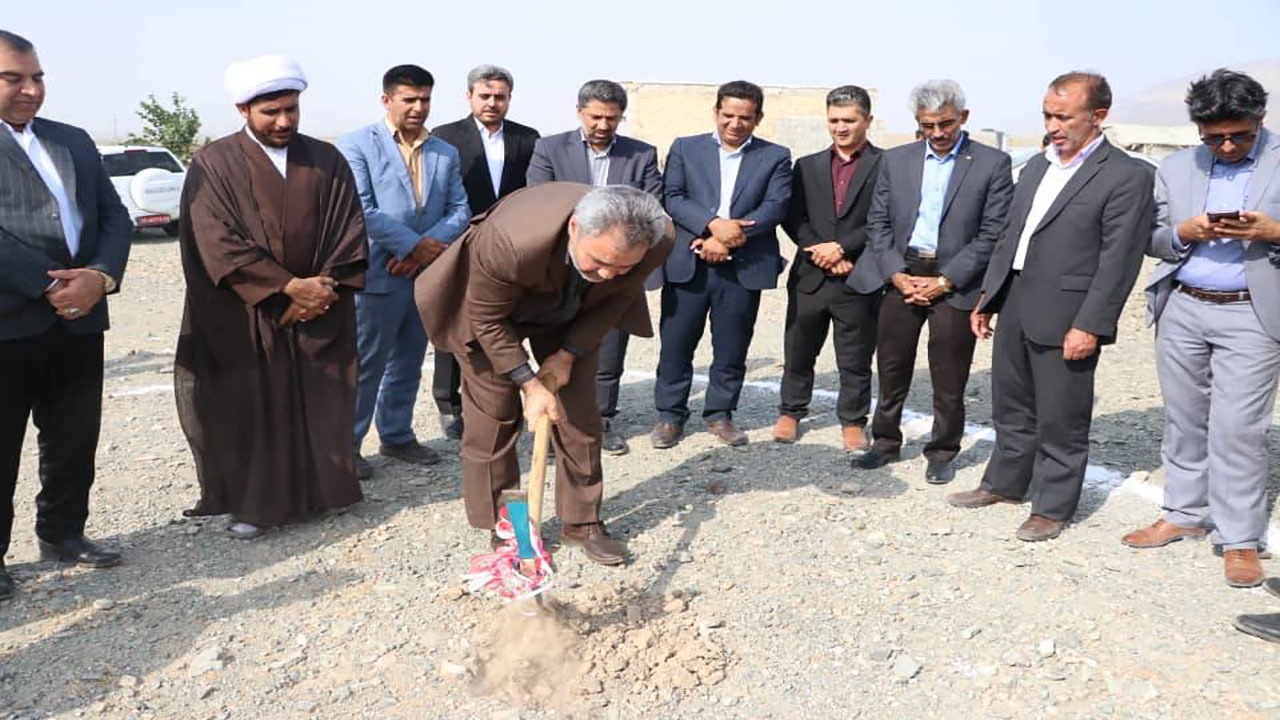 آغاز ساخت مدرسه عشایری در کهنوج