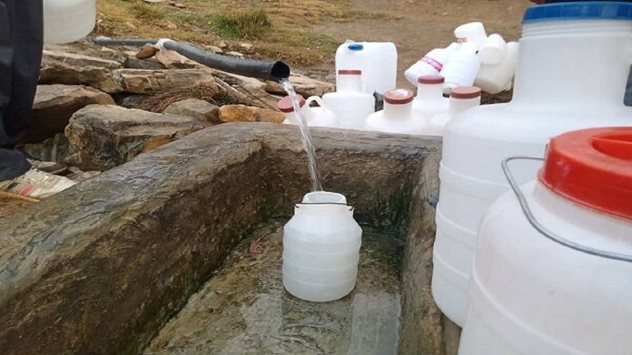 داستان ادامه دار قطعی آب این بار در روستای چال آبزا + فیلم