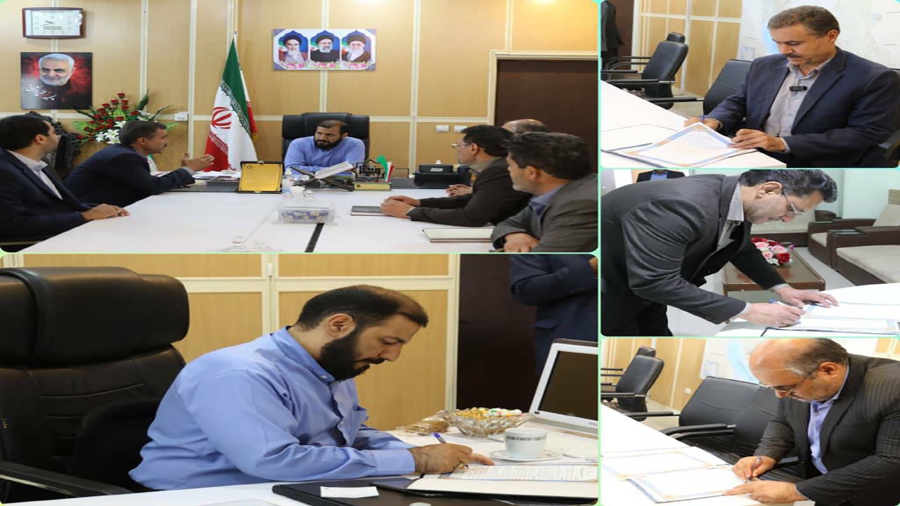 امضای تفاهم‌نامه کمیته امداد، بهزیستی و فنی و حرفه‌ای زرند با هدف اشتغال