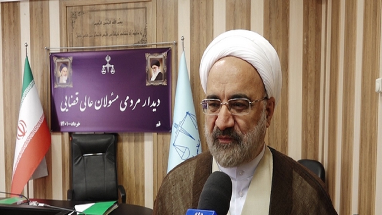 دیدار مردمی معاون اول رئیس قوه قضاییه در قم