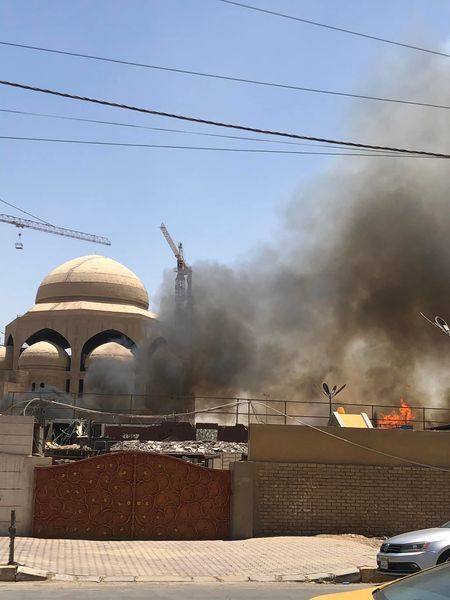 آتش سوزی در بغداد آتش سوزی در بغداد