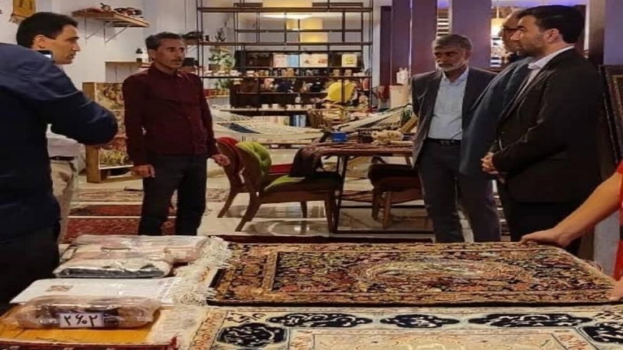 افتتاح نمایشگاه قالین دستی(فرش دستباف) در تهران + فیلم و تصاویر