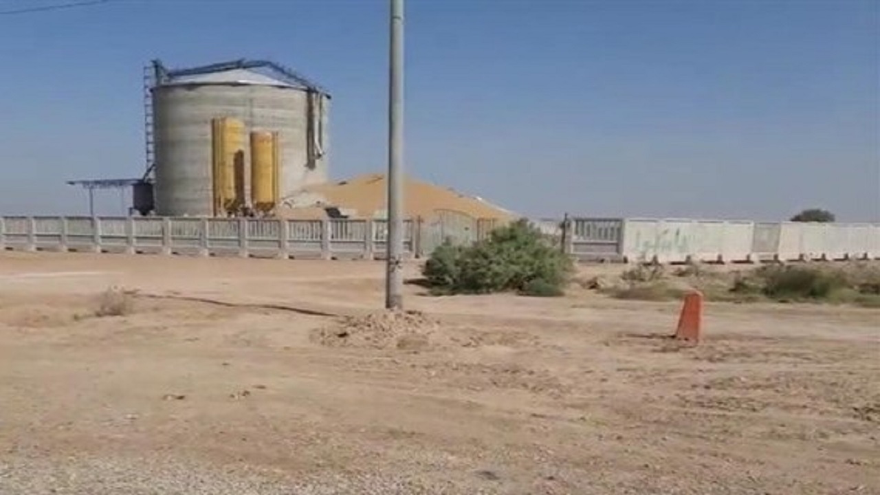 خرابی گندم سیلوی ریزش شده در حمیدیه صحت ندارد