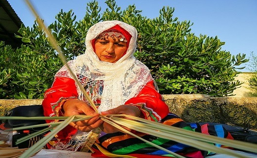 جشنواره ملی حصیر در روستای فشتکه خمام