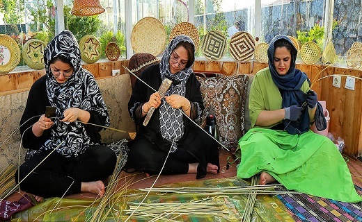 جشنواره ملی حصیر در روستای فشتکه خمام
