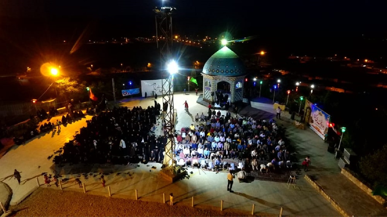 برگزاری یادواره شهدای گمنام در روستای دولت آباد بافق
