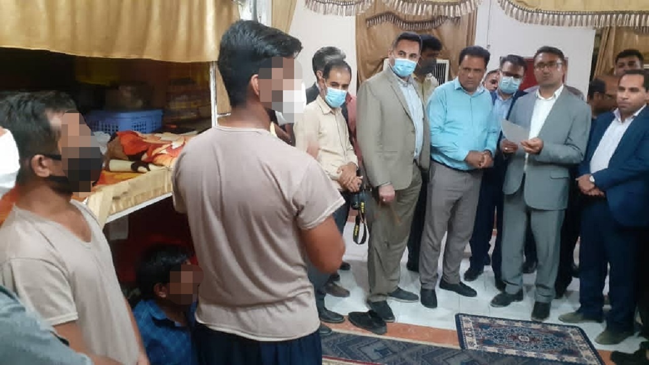 بازدید سرزده و شبانه رئیس کل دادگستری هرمزگان از زندان میناب