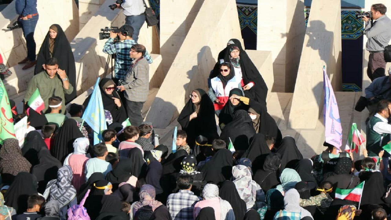 پوشش امدادی سلام فرمانده توسط هلال احمر زنجان