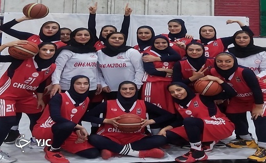 شیمیدر قم قهرمان بسکتبال زنان ایران شد +تصاویر