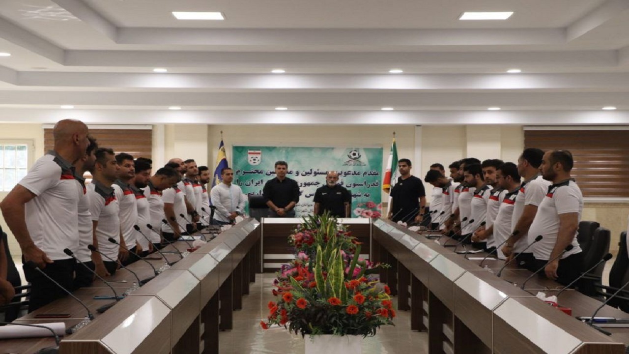 شروع کلاس مربیگری فوتبال در چالوس