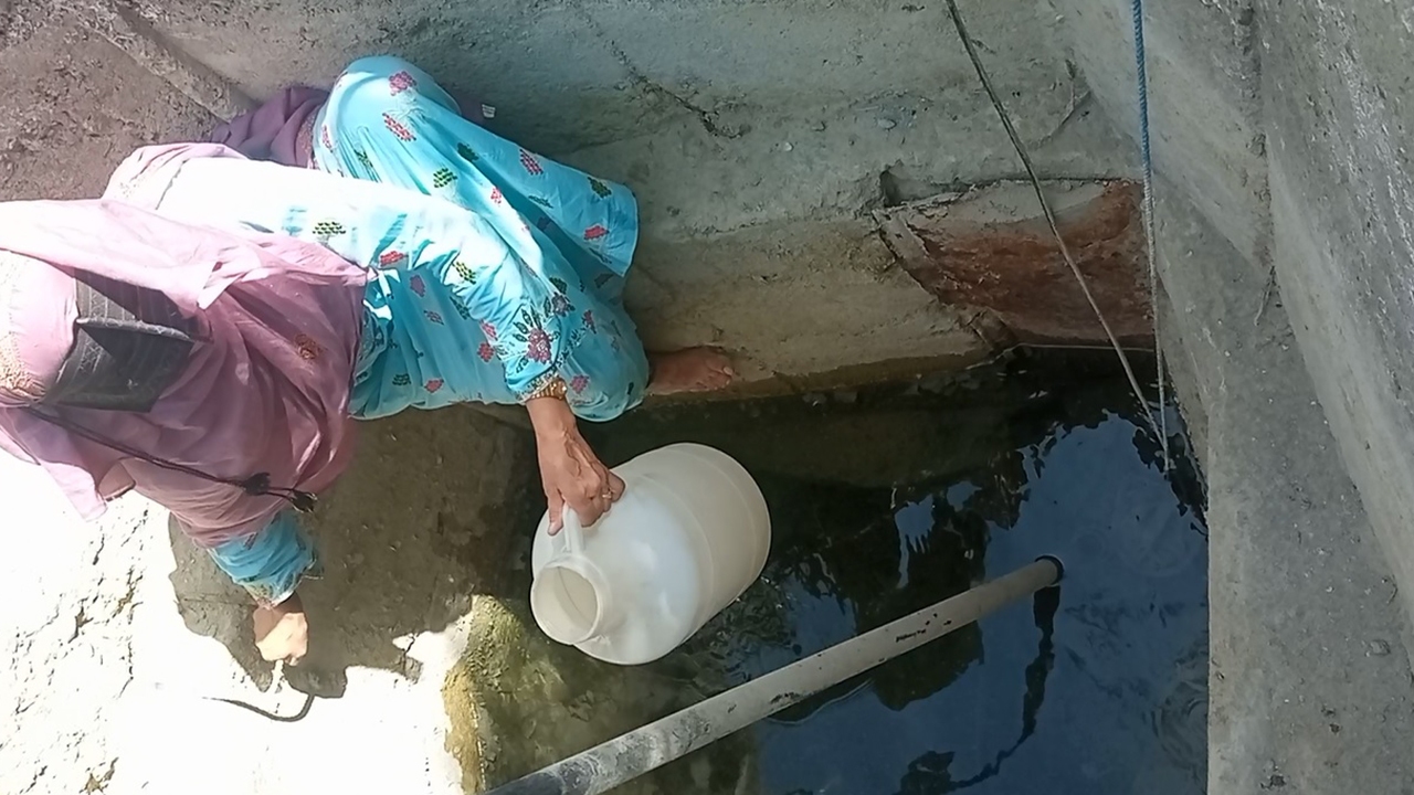 کم آبی در بشاگرد