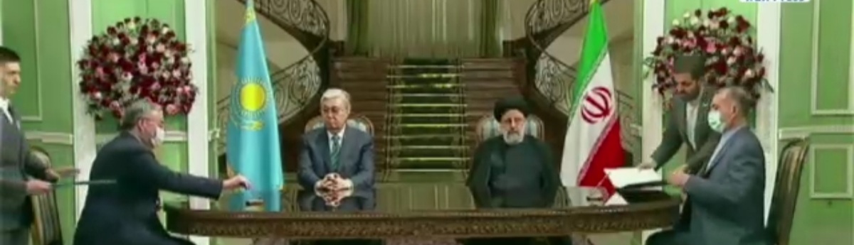 امضای سند همکاری ۲۰ ساله بین ایران و قزاقستان