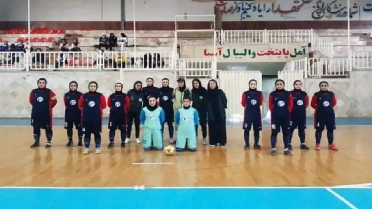 رقابت استقلال و آمل در مرحله دوم لیگ فوتسال بانوان