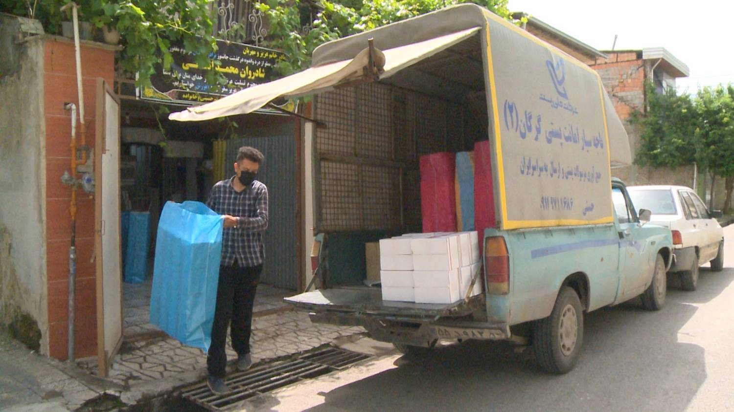 کار آفرینی بانوی افغانستانی در گرگان