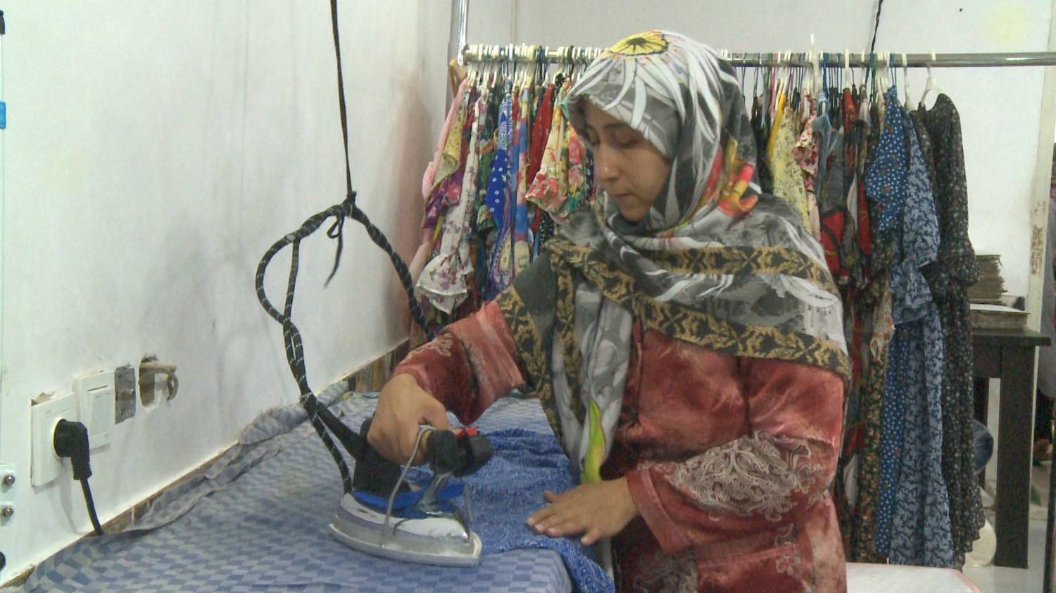 کار آفرینی بانوی افغانستانی در گرگان