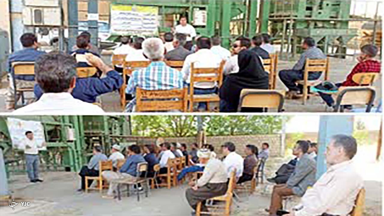 برگزاری دوره مهارتی تنظیم کمباین در مهاباد