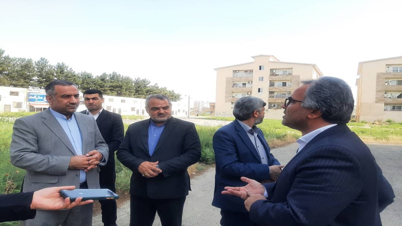 پیگیری برای رفع مشکلات مسکن مهر کاج گنبدکاووس