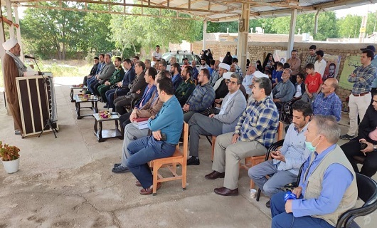 مستند تلویزیونی حیدر جان در روستای تکه رونمایی شد