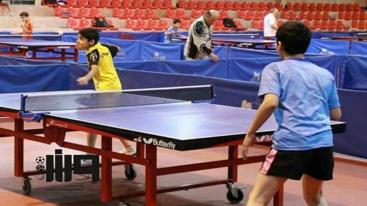 مازندران میزبان اردوی تیم‌های ملی تنیس روی میز