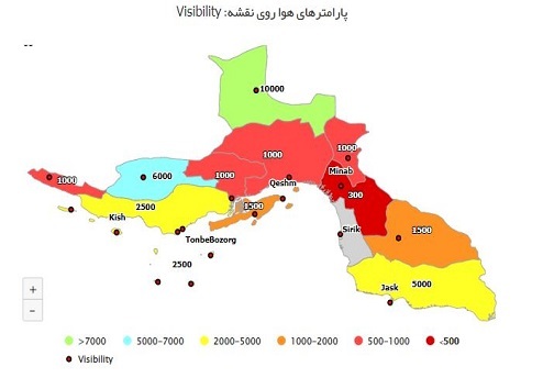 آلودگی شدید هوا در هرمزگان/ خبری از تعطیلی نیست+ عکس و فیلم