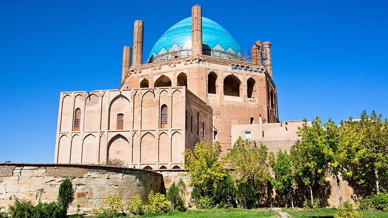 آغاز مرمت ایوان گنبد سلطانیه در زنجان