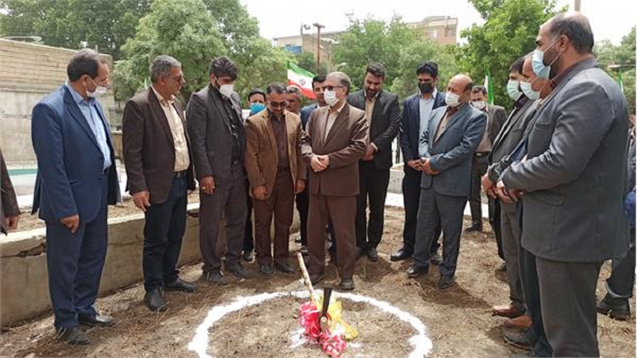 کلنگ زنی پردیس سینمایی اسدآباد
