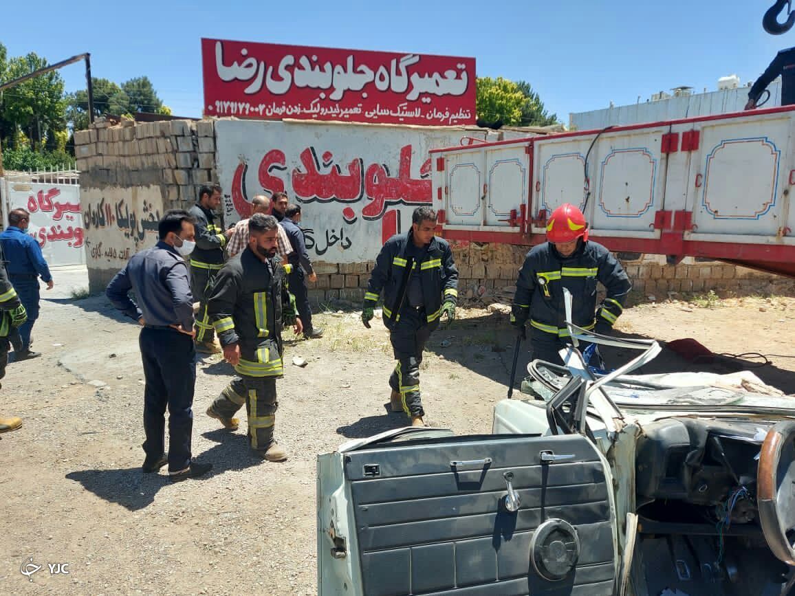 تصادف هولناک در جاده کمربندی جوادیه