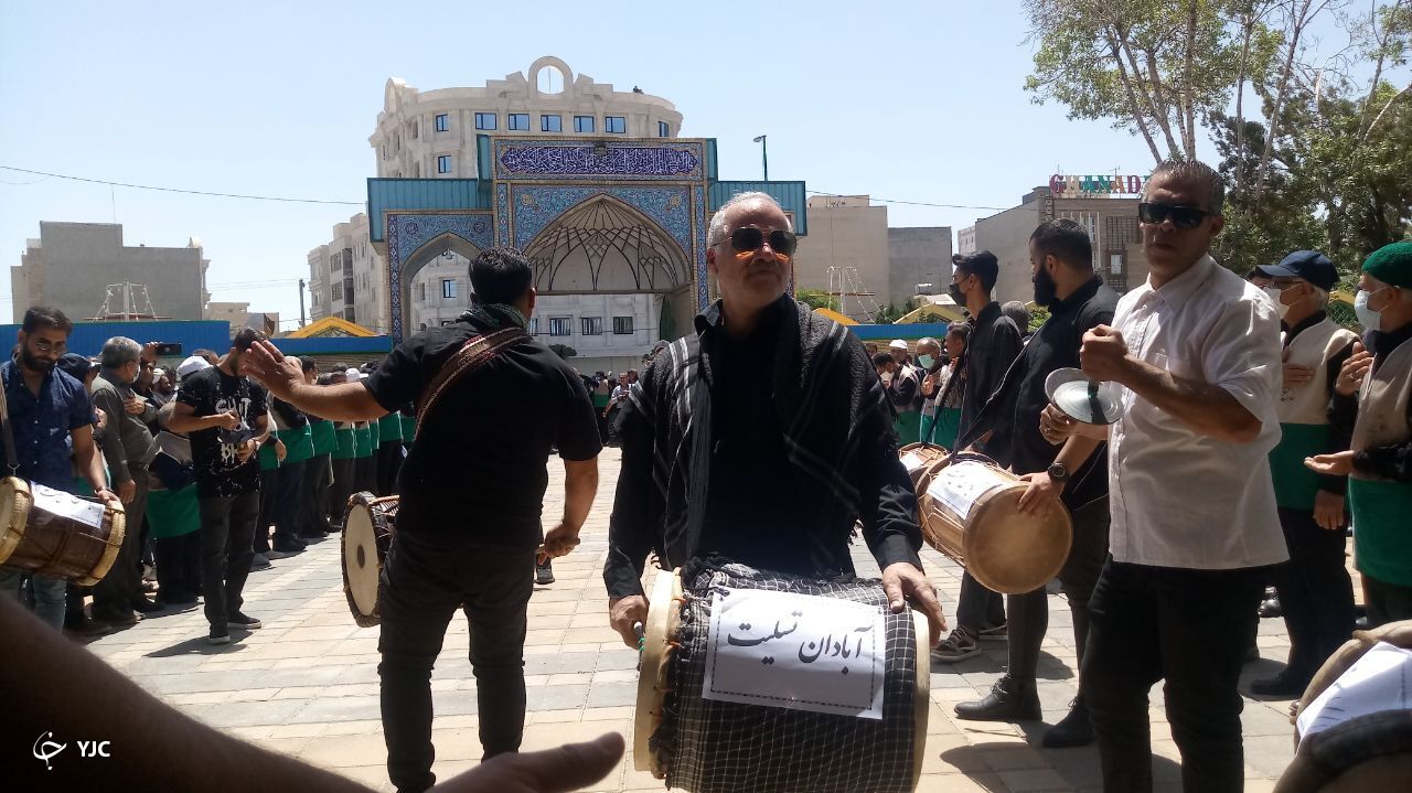 ابراز همدردی عزاداران اراکی با آبادانی‌ها