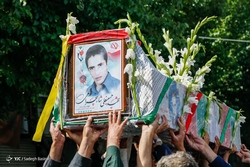 تشییع «احسان قدبیگی» شهید صنعت دفاعی - اراک