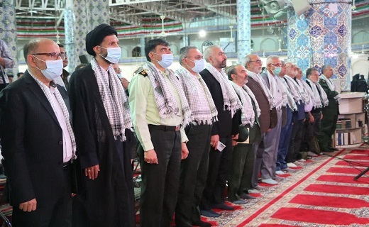برگزاری مراسم چهارمین سالگرد شهادت سردار شهید حاج سیدحسین فیض اردکانی+تصاویر